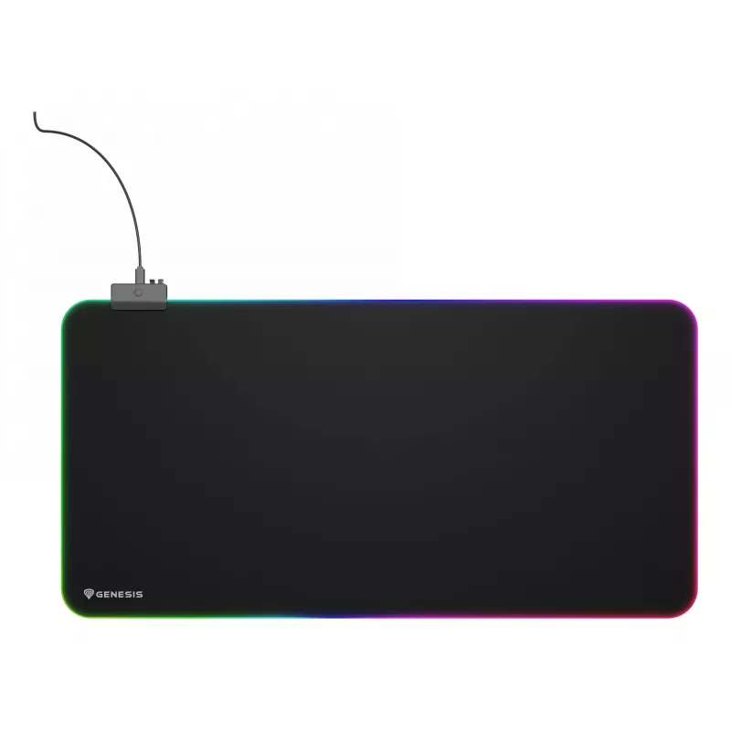 GENESIS Boron 500 XXL RGB Gaming mouse pad Black