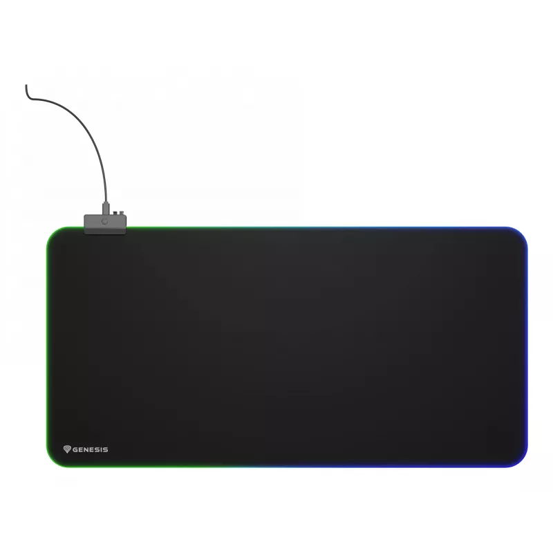 GENESIS Boron 500 XXL RGB Gaming mouse pad Black