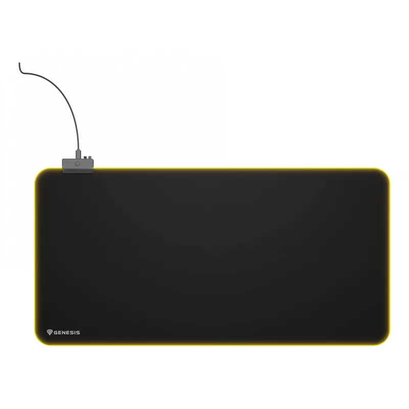 GENESIS Boron 500 XXL RGB Gaming mouse pad Black