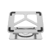 Laptop stand Unitek D1109A — aluminium adjustable stand with USB-C hub, HDMI, Gigabit Ethernet (fits 14 inch–17 inch)