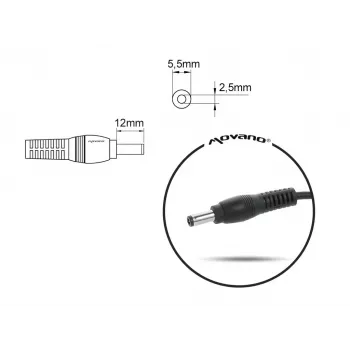MITSU power supply adapter 19V 3.42A model ZM/LIT19342 for compatible laptops