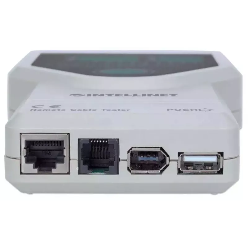 Intellinet 5-in-1 Cable Tester, Tests 5 Commonly Used Network RJ45 and Computer Cables