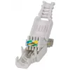 Intellinet RJ45 Modular Plug, Toolless Connector, Cat5/5e/6, 22-26 AWG solid and stranded UTP cables