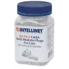 Intellinet RJ45 Modular Plugs Pro Line, Cat6A, UTP, 3-prong, for solid wire, 50 µ gold-plated contacts, 80 pack