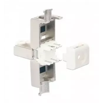 Intellinet Cat6a 10G Shielded Toolless RJ45 Modular Plug STP Gold-plated Contacts