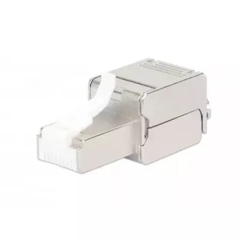 Intellinet Cat6a 10G Shielded Toolless RJ45 Modular Plug STP Gold-plated Contacts