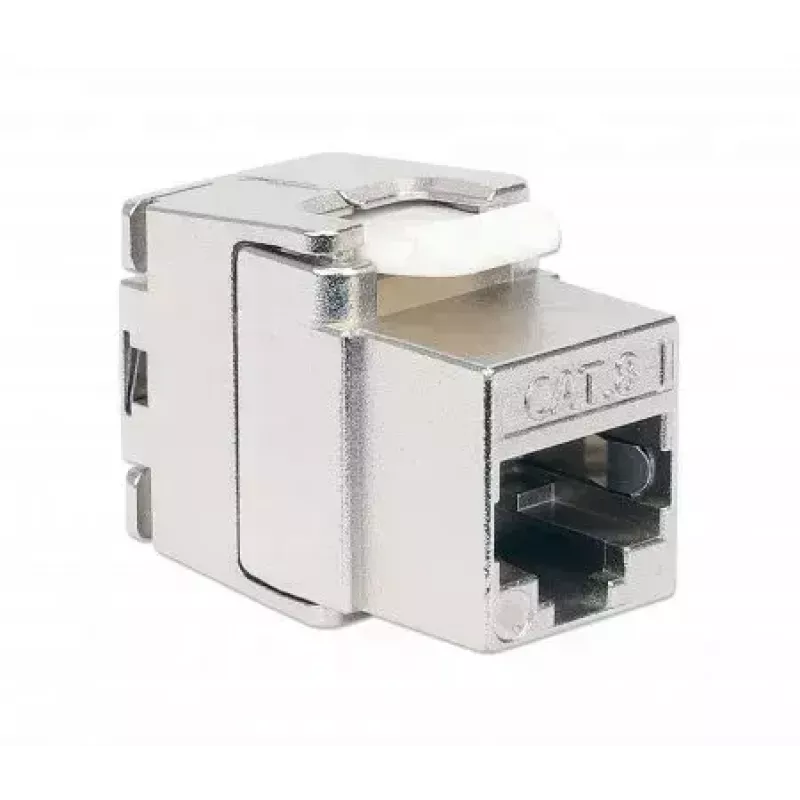 Intellinet Cat8.1 40G Shielded Toolless Keystone Jack RJ-45 Silver