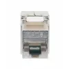 Intellinet Cat8.1 40G Shielded Toolless Keystone Jack RJ-45 Silver