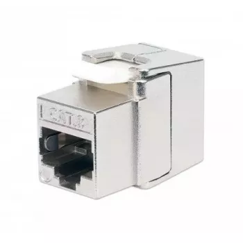 Intellinet Cat8.1 40G Shielded Toolless Keystone Jack RJ-45 Silver