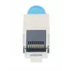 Intellinet Cat8.1 40G Shielded Toolless RJ45 Modular Plug Blue Male