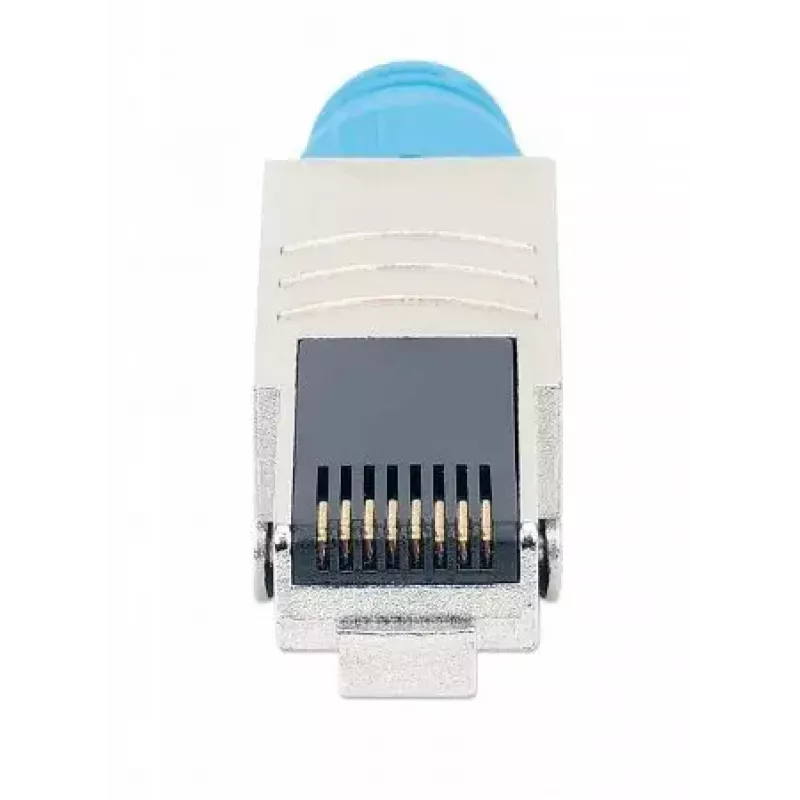 Intellinet Cat8.1 40G Shielded Toolless RJ45 Modular Plug Blue Male
