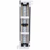 Intellinet Patch Panel, Cat6, Wall-mount, UTP, 12 Port, Black