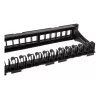 Techly Modular Patch Panel 24 Places UTP with Removable Modules 1 Unit Black