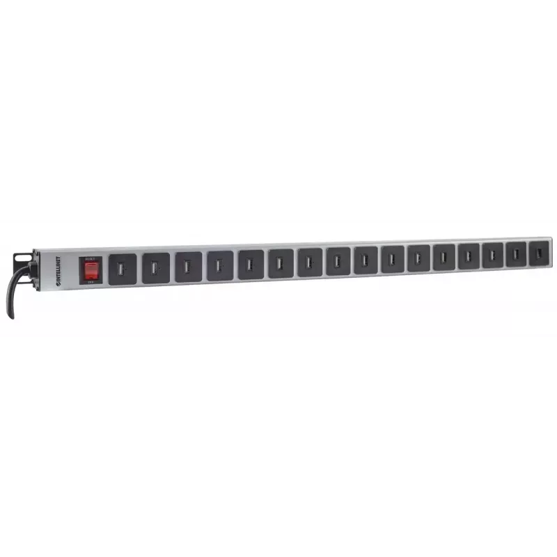 Power Distribution Unit Intellinet Vertical Rackmount 16-Port USB-A