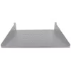 Intellinet 19 inch Cantilever Shelf, 2U, 2-Point Front Mount, 400mm Depth, Vented, Max 25kg, Grey, Three Year Warranty