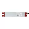 Power bar Techly Universal Power Strip Rack 10 inch 4 Outlets Schuko Plug Black Silver 1U
