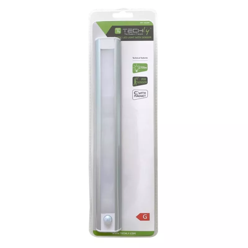LED System Light Techly I-CASE LIGHT-06 White Aluminium 100-240V