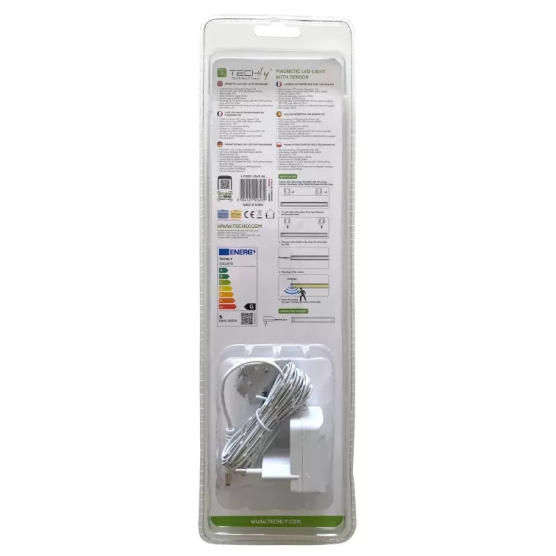LED System Light Techly I-CASE LIGHT-06 White Aluminium 100-240V