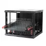 Rack shelf Techly I-CABINET-TRAY14BK Black 4U 19 inch