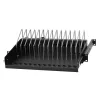 Rack shelf Techly I-CABINET-TRAY14BK Black 4U 19 inch