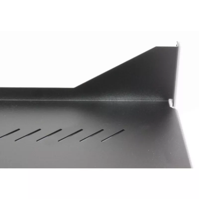 Rack shelf Techly I-CASE TRAY-150BK Black 1U 150mm Depth