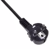 Power Strip Techly 9 Places 19 inch Rack Schuko Plug Switch 1U Black Red