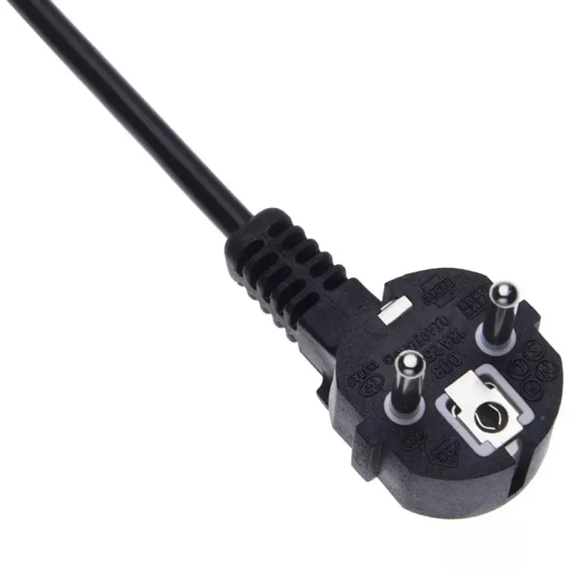 Power Strip Techly 9 Places 19 inch Rack Schuko Plug Switch 1U Black Red