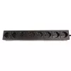 Techly 8 ways 19 inch Rack Power Strip with 8 ON/OFF Switches 1.5U