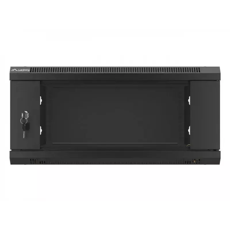 Wall mounted rack Lanberg WF01-6604-10B 4U Black