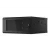 Wall mounted rack Lanberg WF01-6604-10B 4U Black
