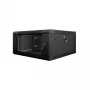 Wall mounted rack Lanberg WF01-6604-10B 4U Black
