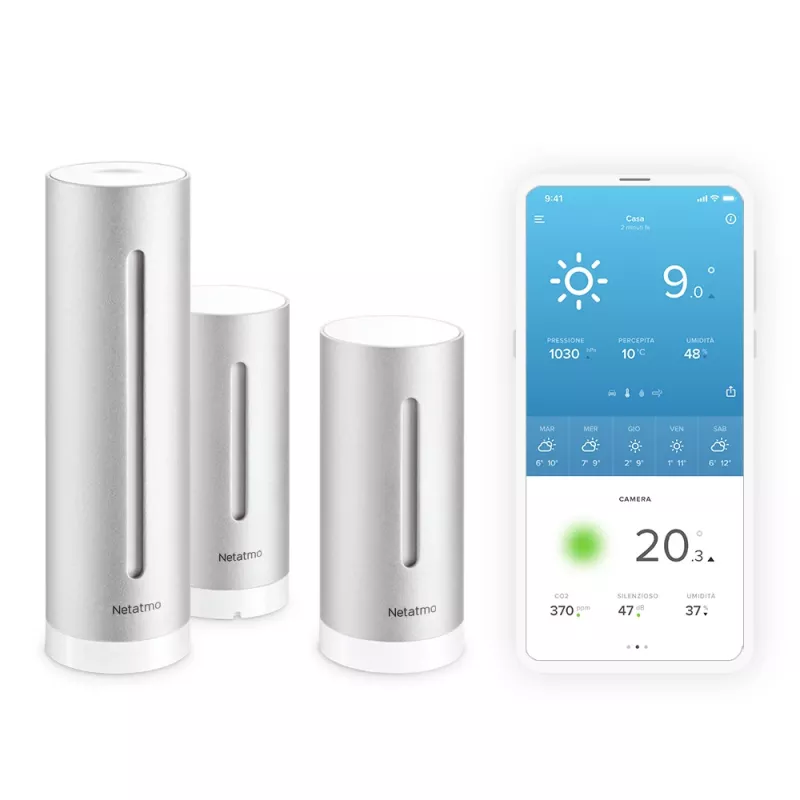 Netatmo Indoor Pack “Smart Home Weather Station + Additional Smart Indoor Module”