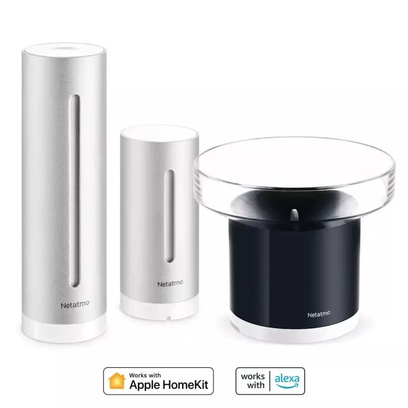 Netatmo Rain Pack “Smart Home Weather Station + Smart Rain Gauge”