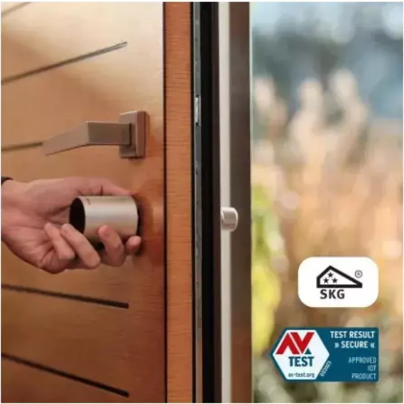 Smart door lock Netatmo NDL-EC Keyless Black Grey