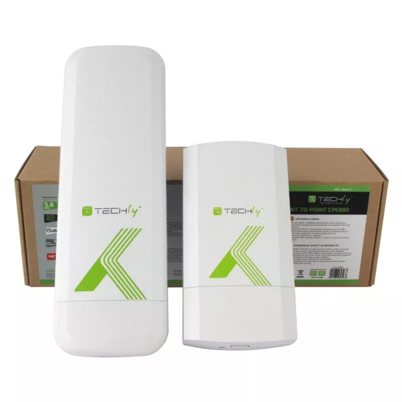 Point-to-Point CPE Techly I-WL-CPE880 5.8GHz Wi-Fi Standard