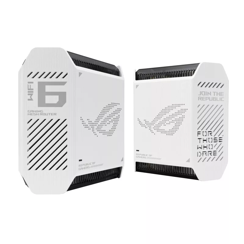 ASUS ROG Rapture GT6 (W-2-PK) Tri-band (2.4 GHz / 5 GHz / 5 GHz) Wi-Fi 6 (802.11ax) White 4 Internal