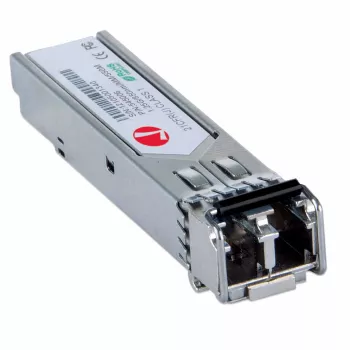 Intellinet Transceiver Module Optical, Gigabit Fiber SFP Mini-GBIC, 1000Base-Sx (LC) Multi-Mode Port, 550m, Wavelength 850nm, Ethernet, Fibre, MSA Compliant, Equivalent to Cisco GLC-SX-MM, Three Year Warranty