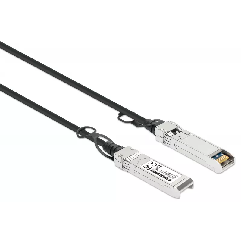 Intellinet 508391 SFP+ 10G Passive DAC Twinax Cable, MSA, 1m