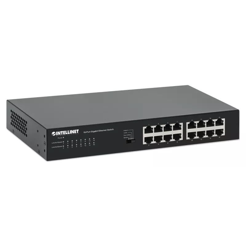 Unmanaged Switch Manhattan 561815 16 Ports Gigabit Ethernet 10/100/1000