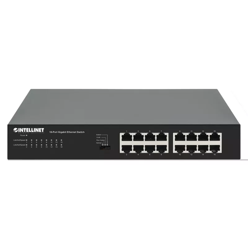 Unmanaged Switch Manhattan 561815 16 Ports Gigabit Ethernet 10/100/1000