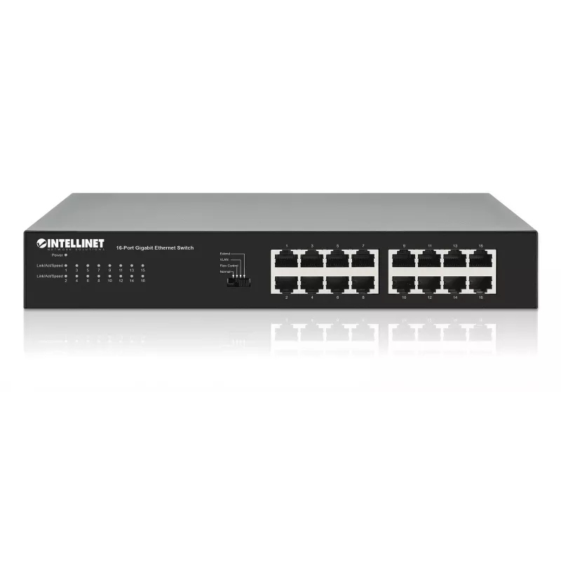 Unmanaged Switch Manhattan 561815 16 Ports Gigabit Ethernet 10/100/1000