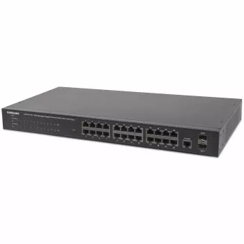 Managed Switch Intellinet 24-Port Gigabit Ethernet PoE+