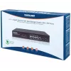 Managed Switch Intellinet 8-Port Gigabit Ethernet PoE+ with 2 SFP Ports