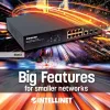 Managed Switch Intellinet 8-Port Gigabit Ethernet PoE+ with 2 SFP Ports