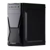 PC case Akyga AK13BK Micro Tower — ATX/Micro-ATX, 3×3.5 inch bays, 3×2.5 inch bays, top PSU, USB 3.2 Gen1×2, max GPU 385 mm, black