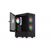 PC case KRUX VAKO KRX0132 ATX black — tempered glass, RGB, supports Mini‑ATX, GPU up to 31 cm, CPU cooler up to 15.9 cm