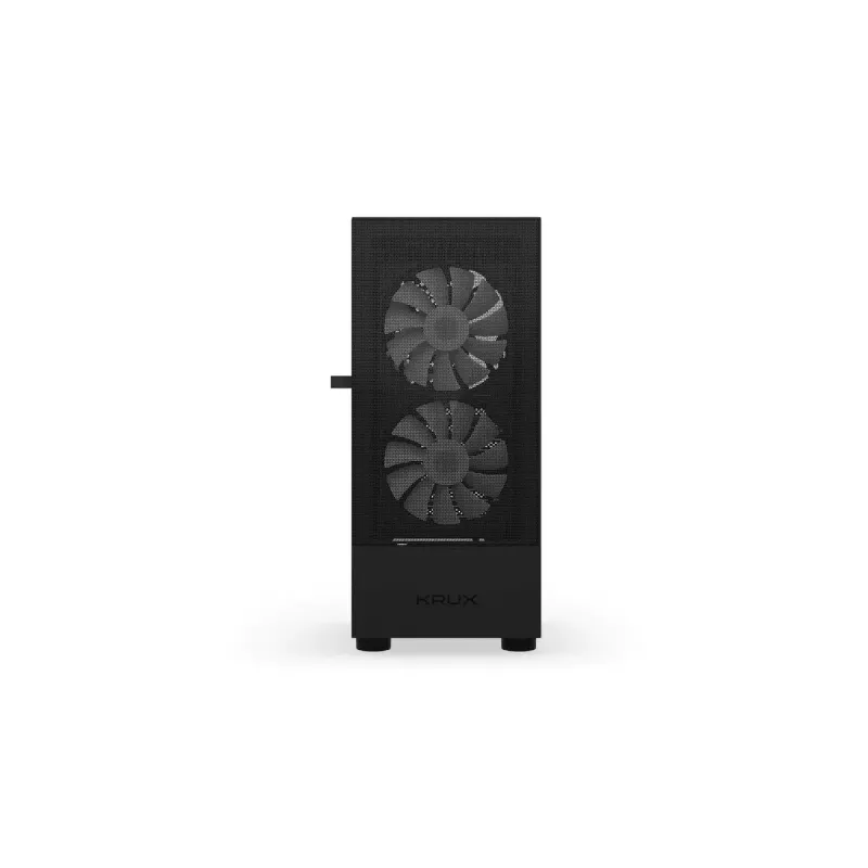 PC case KRUX VAKO KRX0132 ATX black — tempered glass, RGB, supports Mini‑ATX, GPU up to 31 cm, CPU cooler up to 15.9 cm