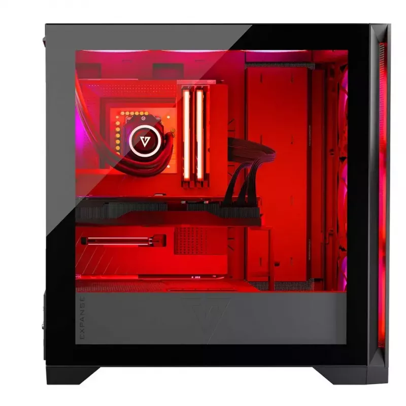 Modecom Volcano Expanse S Apex ARGB Midi case, black