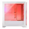PC Case MODECOM VOLCANO EXPANSE S APEX ARGB Midi Tower White — tempered glass, ARGB, supports micro ATX, GPU up to 430 mm