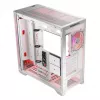 PC Case MODECOM VOLCANO EXPANSE S APEX ARGB Midi Tower White — tempered glass, ARGB, supports micro ATX, GPU up to 430 mm